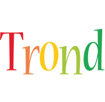 Trond birthday logo