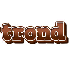 Trond brownie logo