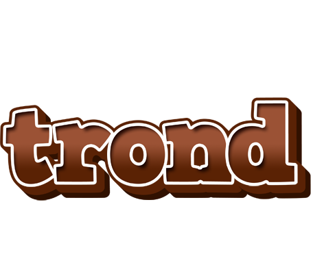 Trond brownie logo