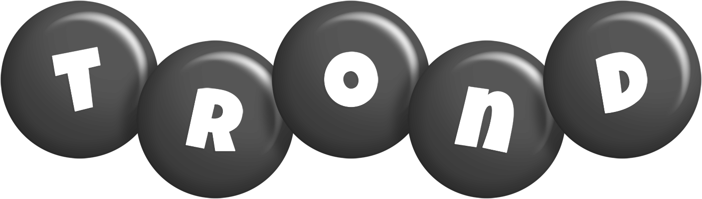 Trond candy-black logo