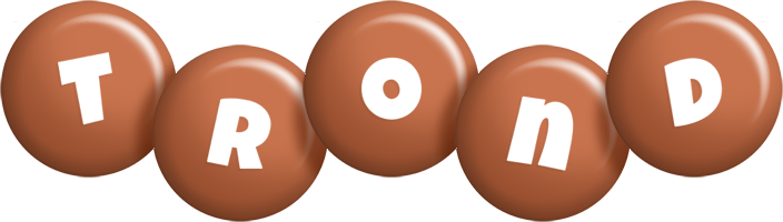 Trond candy-brown logo