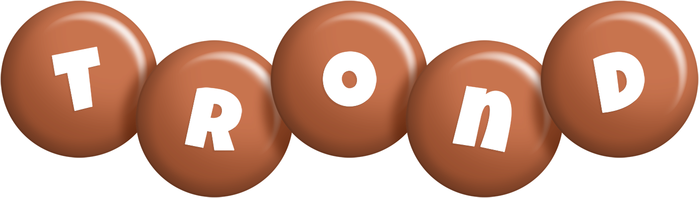 Trond candy-brown logo