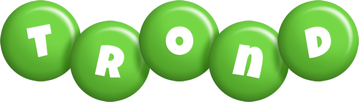 Trond candy-green logo