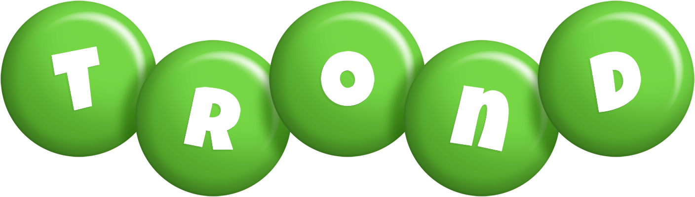 Trond candy-green logo