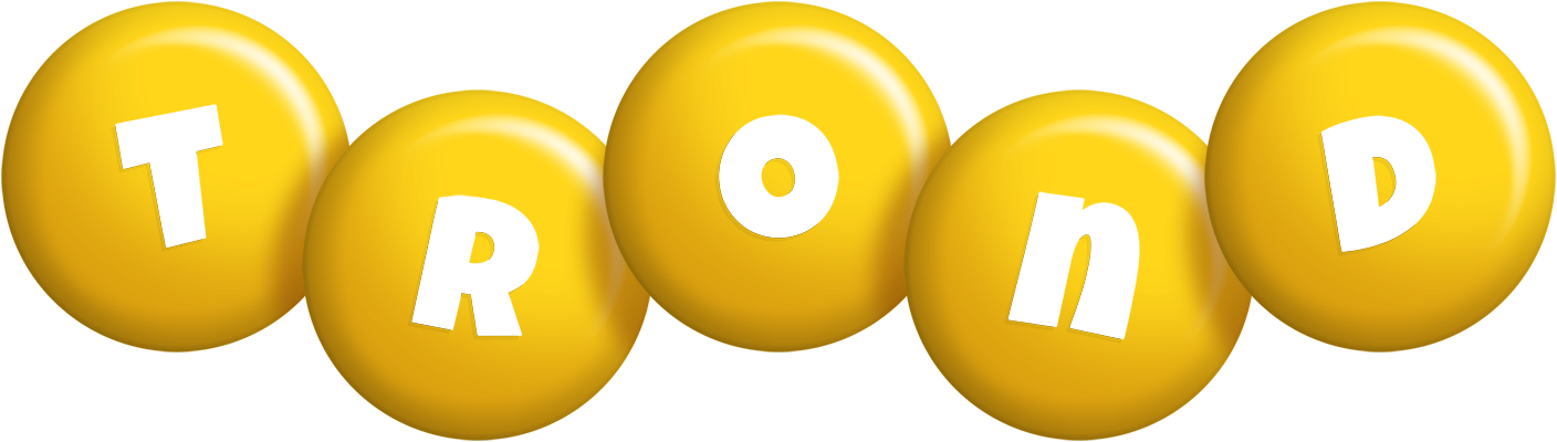 Trond candy-yellow logo