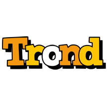 Trond cartoon logo