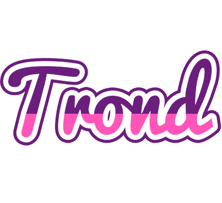 Trond cheerful logo
