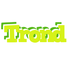 Trond citrus logo