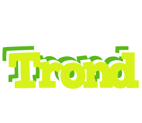 Trond citrus logo