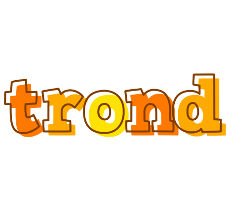 Trond desert logo
