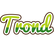 Trond golfing logo