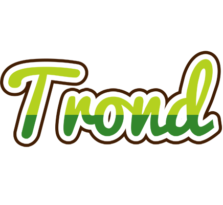 Trond golfing logo