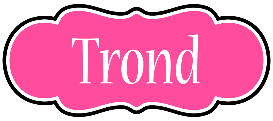 Trond invitation logo