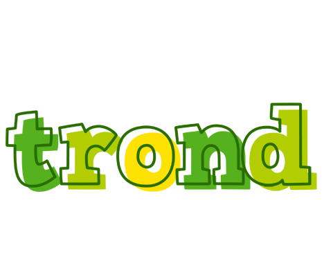 Trond juice logo