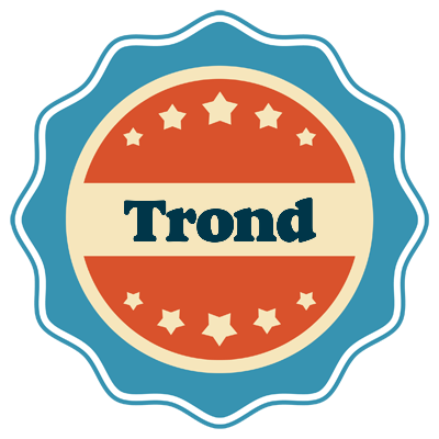 Trond labels logo