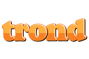 Trond orange logo