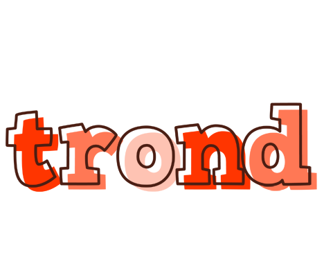 Trond paint logo