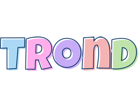 Trond pastel logo