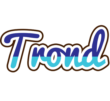 Trond raining logo