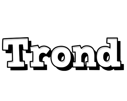 Trond snowing logo
