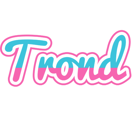 Trond woman logo