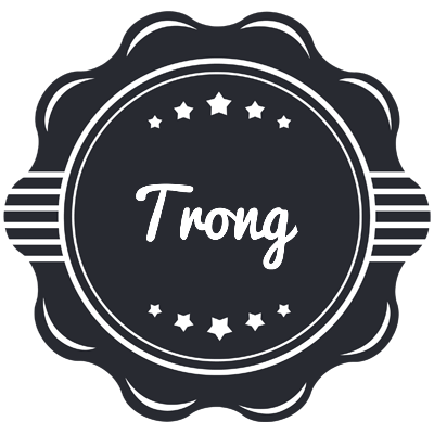 Trong badge logo