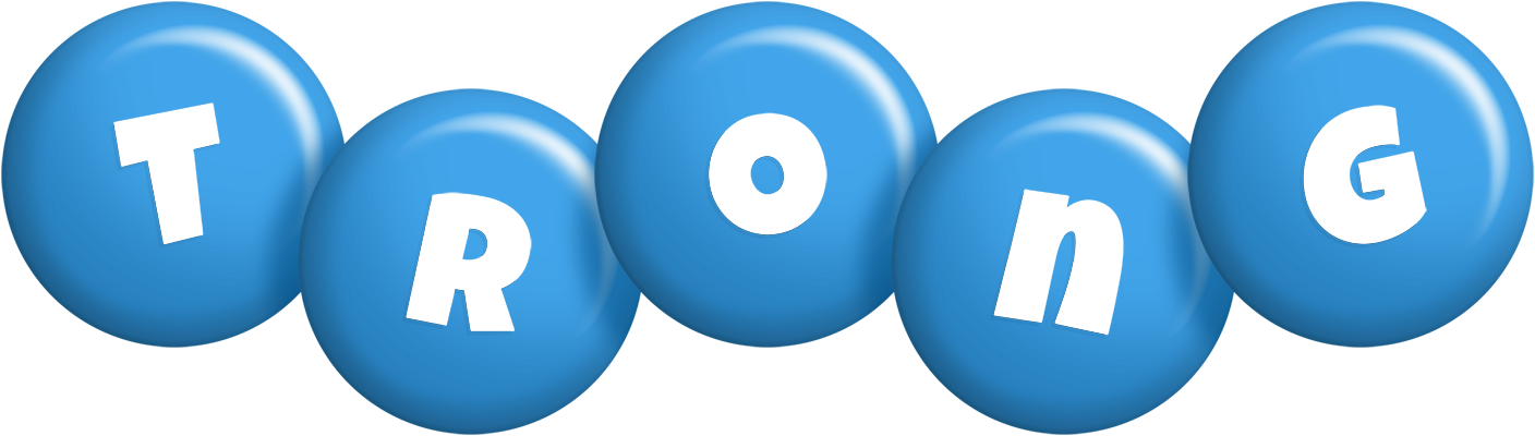 Trong candy-blue logo