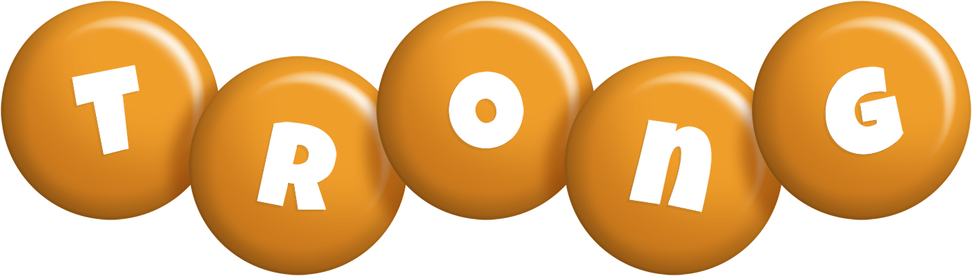 Trong candy-orange logo