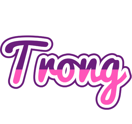 Trong cheerful logo