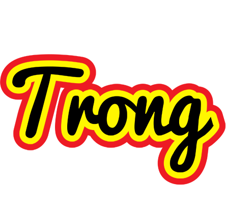 Trong flaming logo