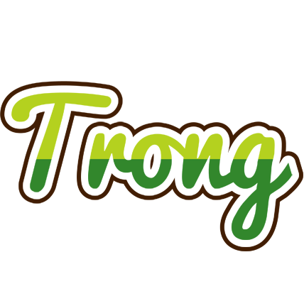 Trong golfing logo