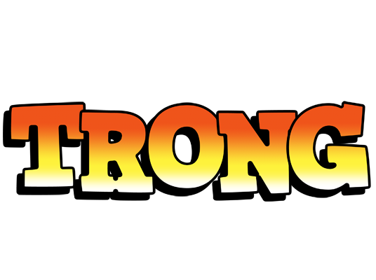 Trong sunset logo