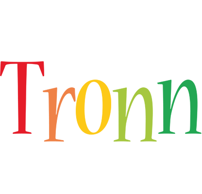 Tronn birthday logo