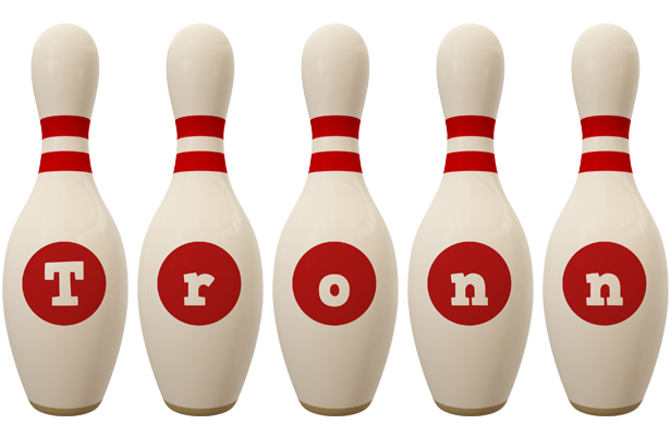 Tronn bowling-pin logo