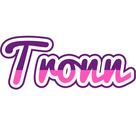 Tronn cheerful logo