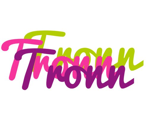 Tronn flowers logo
