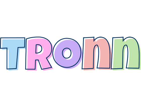 Tronn pastel logo