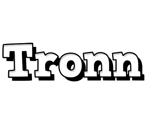 Tronn snowing logo