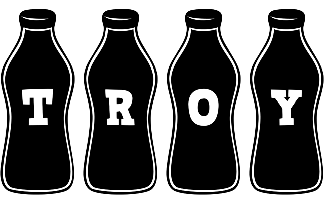 Troy bottle logo