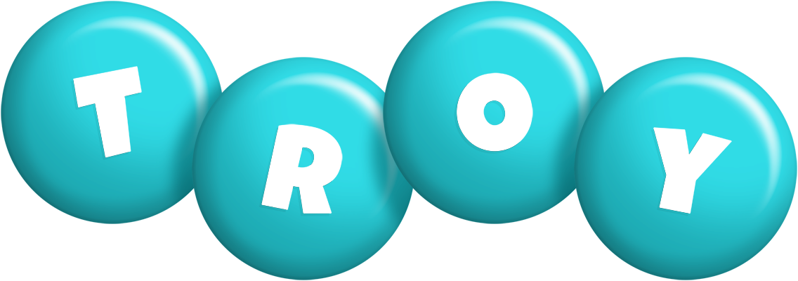 Troy candy-azur logo