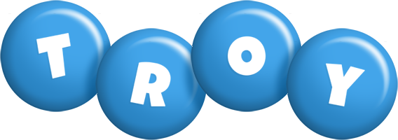 Troy candy-blue logo