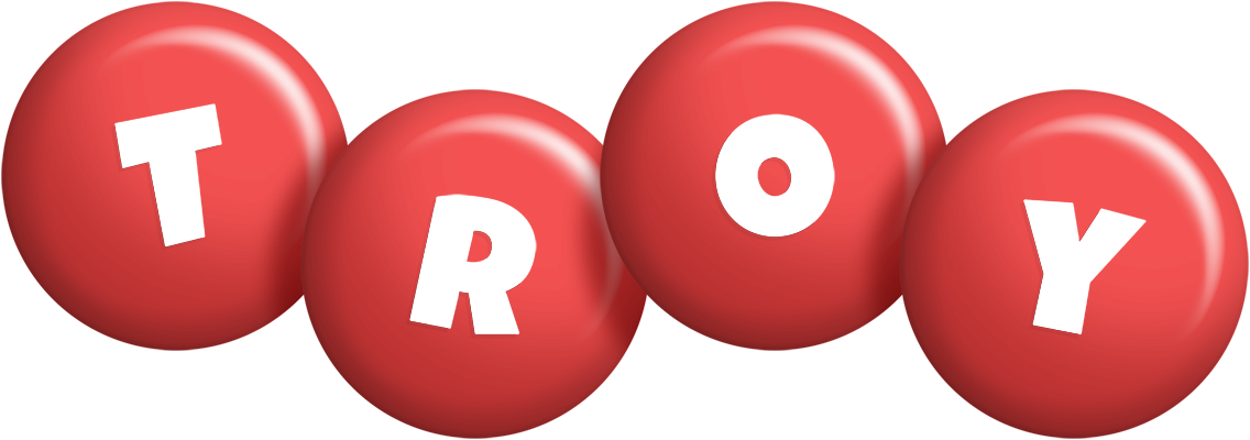 Troy candy-red logo
