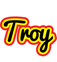 Troy flaming logo