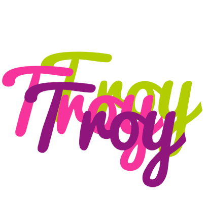 Troy flowers logo