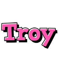 Troy girlish logo