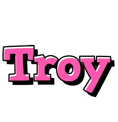 Troy girlish logo