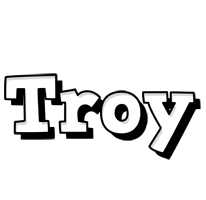 Troy snowing logo