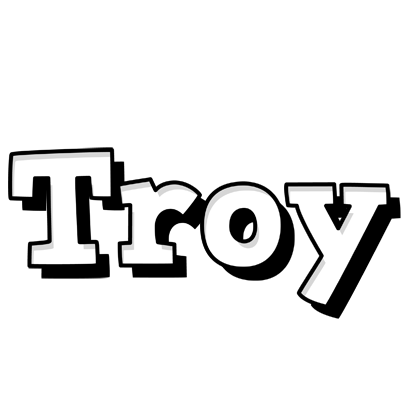 Troy snowing logo