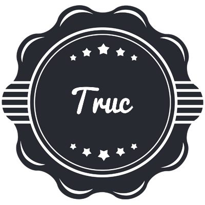 Truc badge logo