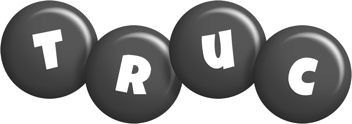 Truc candy-black logo